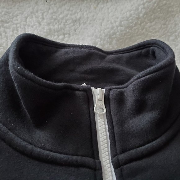 Nike Sweater Black 1/2-Zip Pullover- Medium - Picture 8 of 12